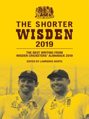 cover image of The Shorter Wisden 2019